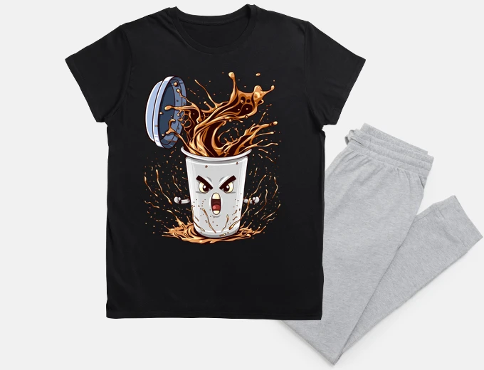 Pyjama super energy coffee