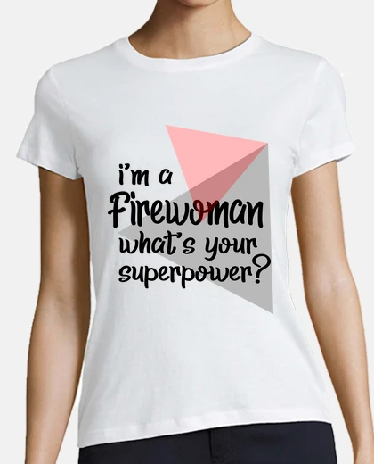 Playera Super Firewoman