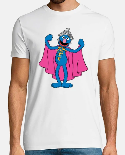 Tee-shirt Super Grover (1, rue Sésame)
