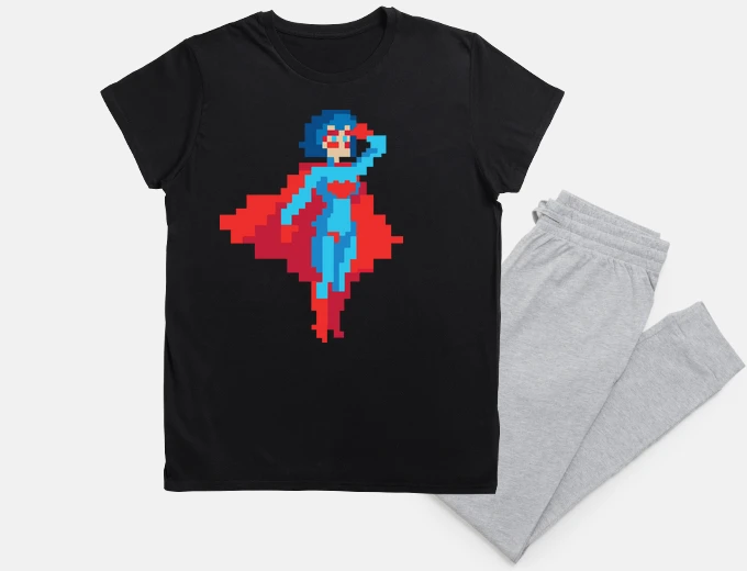 Pyjama super hero jenny