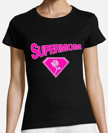 Playera super mamá la mejor mamá laTostadora México