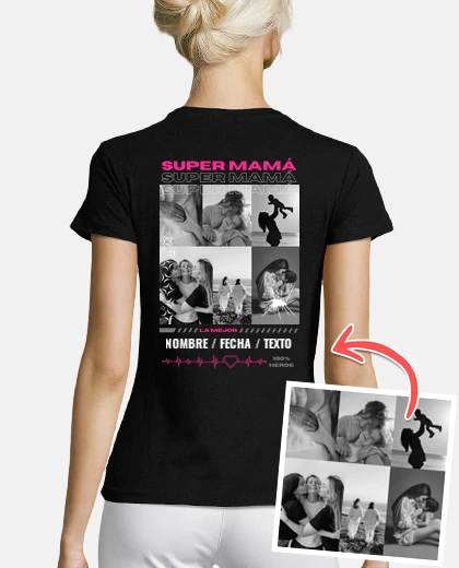 SUPER MAMA 2 - Camiseta Personalizada