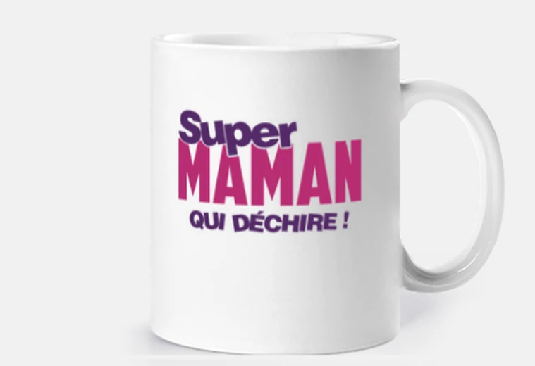 Cup super mom that rocks