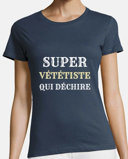 T-shirt super mountain biker who tears mountain