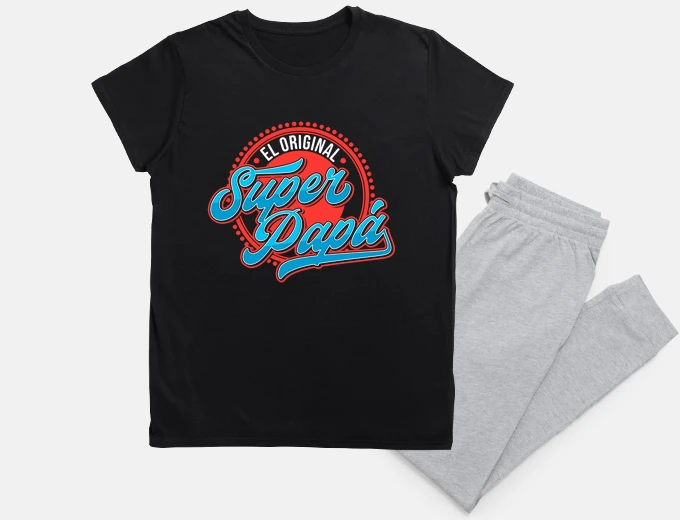 Pyjama super papa le cadeau original pour la fête des pères
