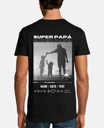 Super papá personalizable regalo día del padre