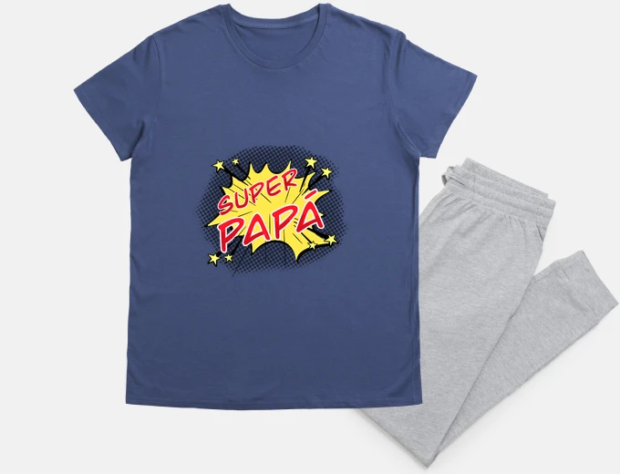 Pijama SUPER PAPÁ pijama molón unisex