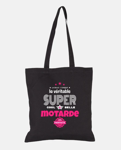 Bag super perfect biker t-shirt humor