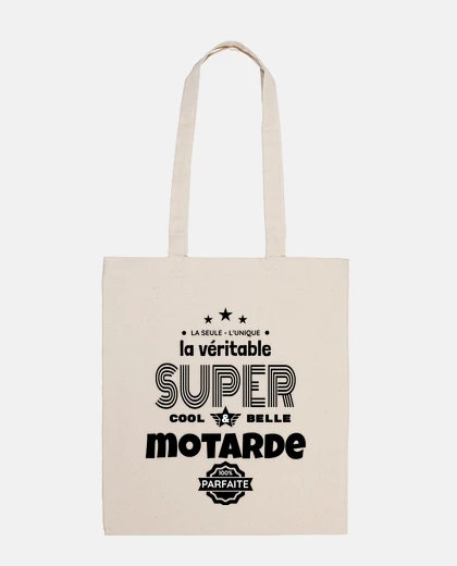 Bag super perfect biker t-shirt humor