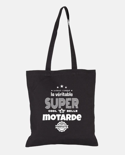 Bag super perfect biker t-shirt humor