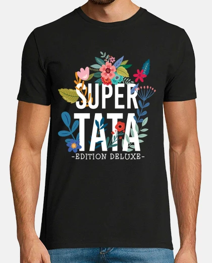 Tee-shirt Super Tata annonce de grossesse