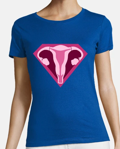 Camiseta Super Uterus Woman