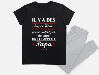 Pyjama super h ros papa f te des p res tostadora