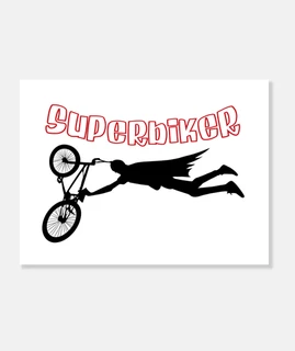 super motociclista supereroe