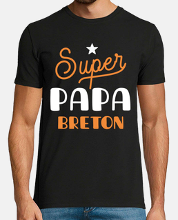 Super papa breton cadeau original fête