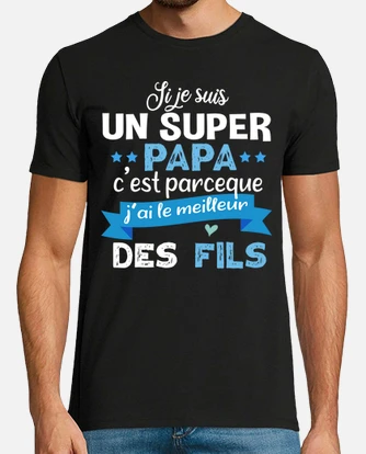 Tee shirt fête online des pères et fils