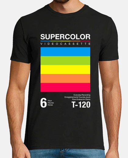 T-shirt Supercolor T-120