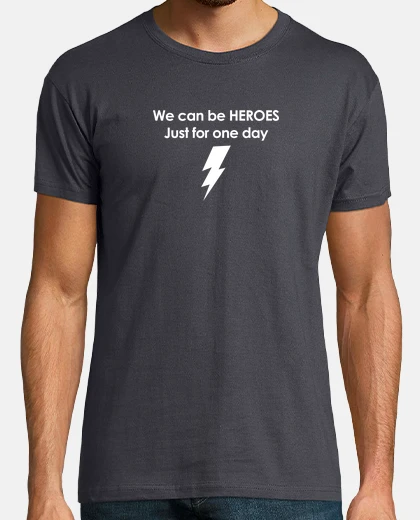 T-shirt supereroi david bowie
