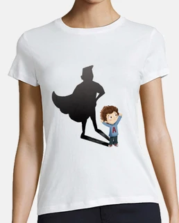 superhero child - shirt woman