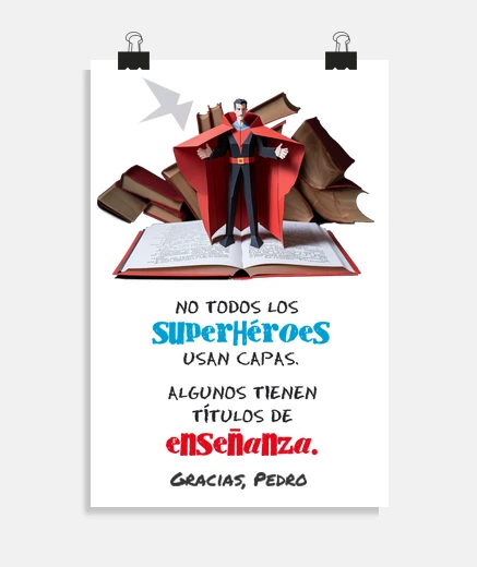 Superhéroe. Ilustración.