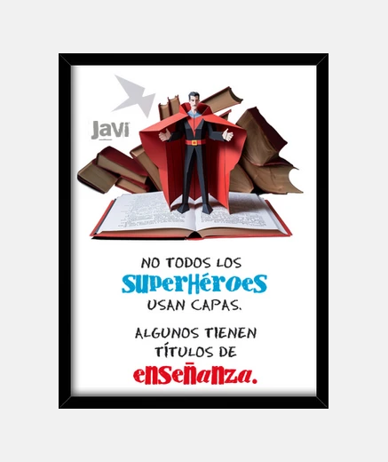 Superhéroe. Ilustración.