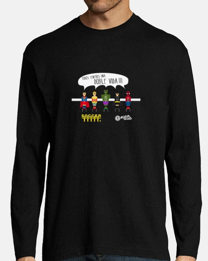 Camiseta Superhéroes Futbolín