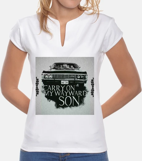 Tee-shirt Supernatural carry on