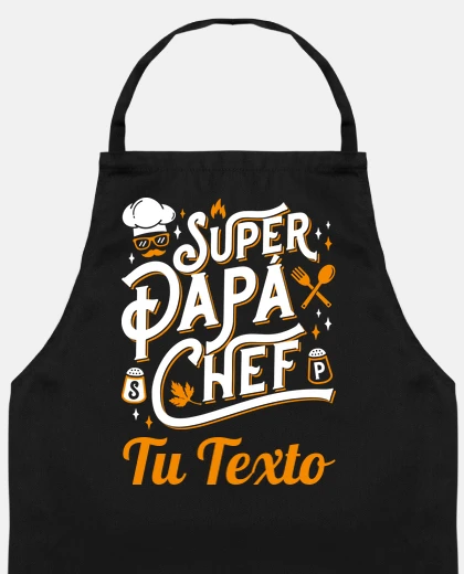 Superpapá Chef... regalos personalizados dia del padre