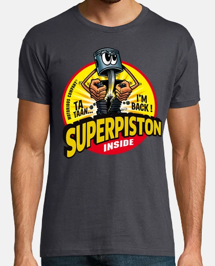 T-shirt superpistone all39interno