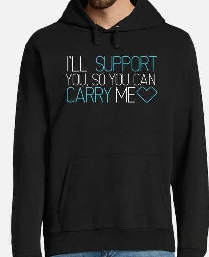 Sudadera SUPPORT & CARRY <3