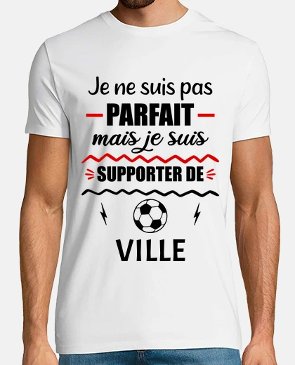 Tee-shirt Supporter de foot, football
