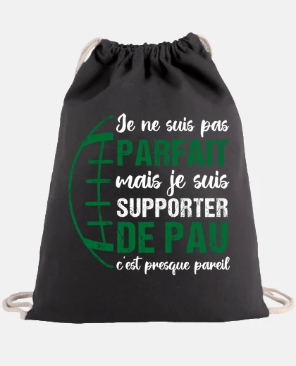 Sac Supporter de pau humour rugby palois