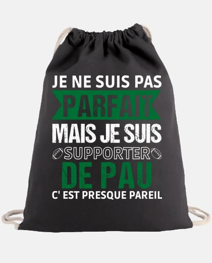 Sac Supporter de pau humour rugby palois