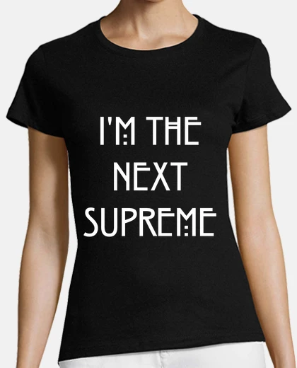 Playera Supreme blanco ?