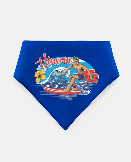 Mascotas surf alle Hawaii