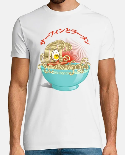 Playera surf and ramen