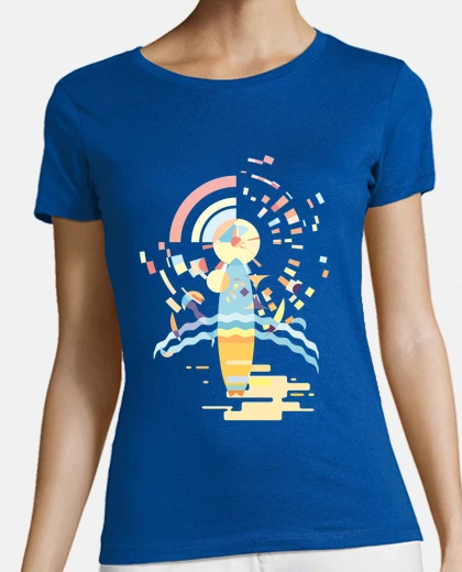 Playera Surf Atardecer