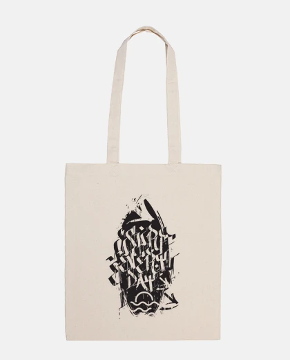 Borsa surf ogni day grunge nero