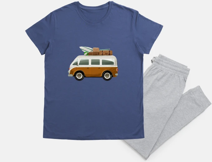 Pyjama surf van