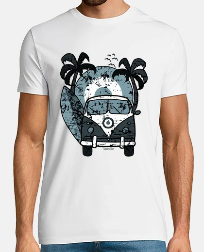 Camiseta Surf Why Blue