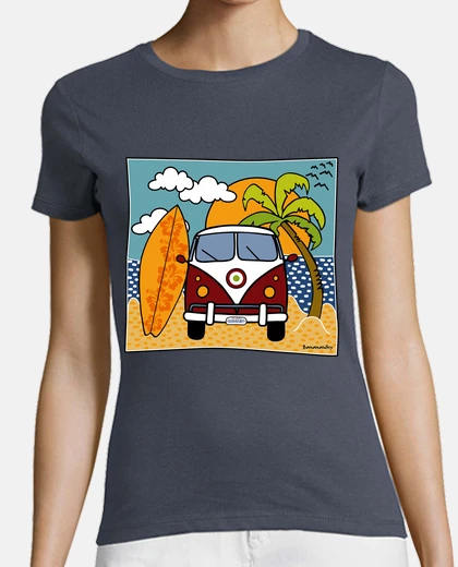Playera Surf Why Los Caños