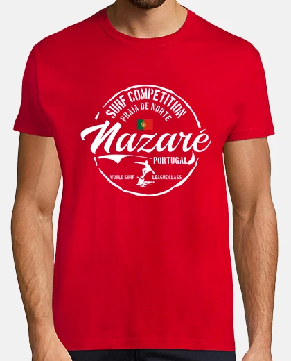 Playera surfear en nazaré