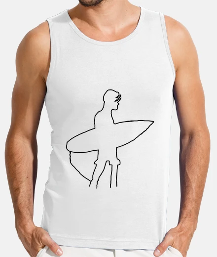 T-shirt surfer