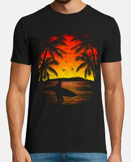 T-shirt surfer