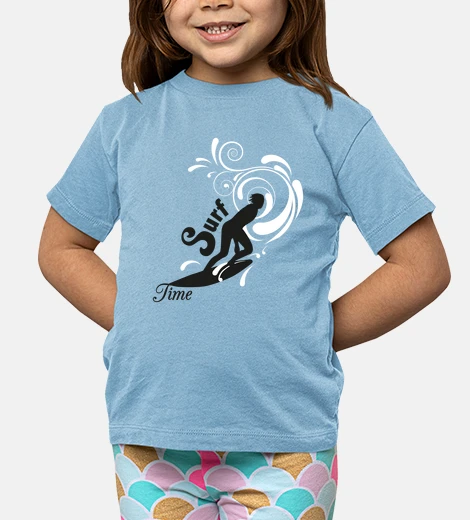 Vêtements surfer vague blanche