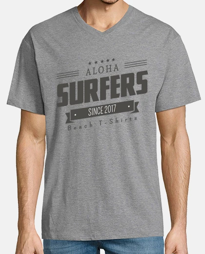 T-shirt surfers aloha