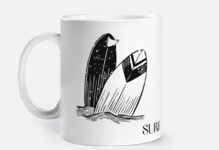 Cup surfing posters