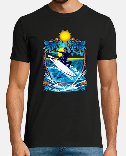 T-shirt surfista