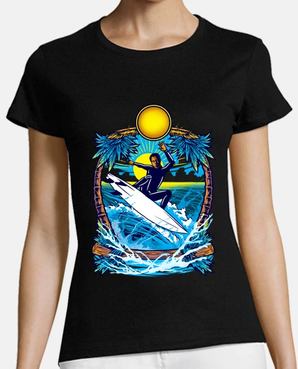 T-shirt surfista