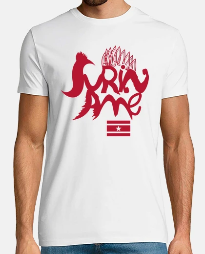 T-shirt surinan suriname t-t-shirt testo scudo